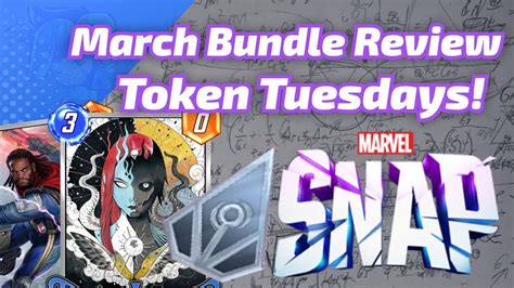 Jul 6, 2023 Getting back to the serious talk, Marvel Snap has reworked Token Tuesday Bundles for July and August. . Marvel snap march bundles